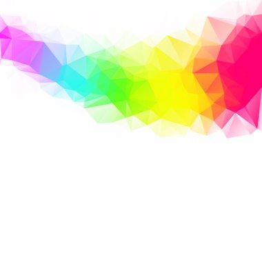 Renkli poligonal mozaik arka plan yaratıcı tasarım şablonları