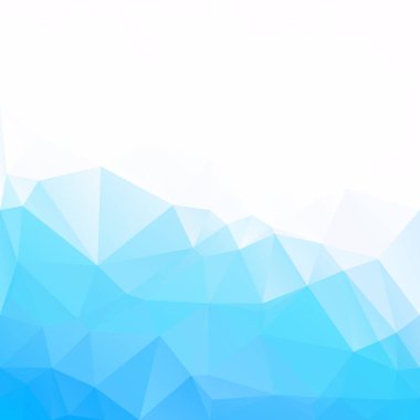 mavi çokgen mozaik arkaplan, yaratıcı tasarım şablonları