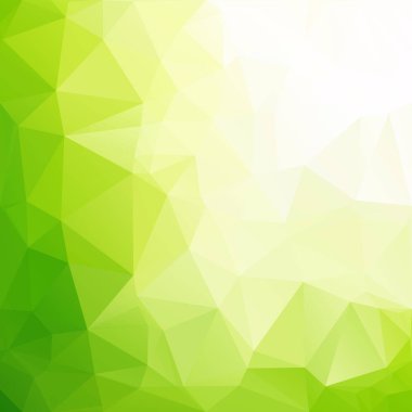 Yeşil Çokgen Mozaik Arkaplan, Yaratıcı Tasarım Şablonları