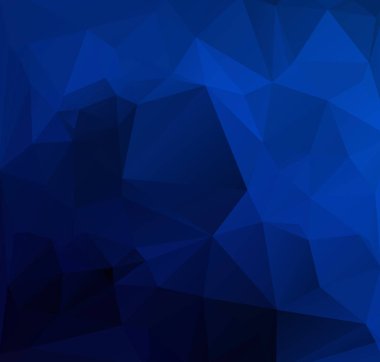 mavi çokgen mozaik arkaplan, yaratıcı tasarım şablonları