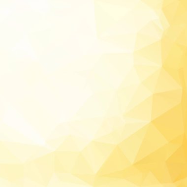 Sarı Çokgen Mozaik Arkaplan, Yaratıcı Tasarım Şablonları