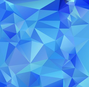 mavi çokgen mozaik arkaplan, yaratıcı tasarım şablonları