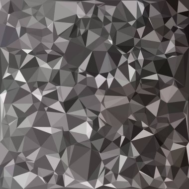 Siyah poligonal mozaik arka plan, yaratıcı tasarım şablonları