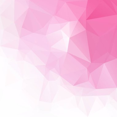 Pembe Çokgen Mozaik Arkaplan, Yaratıcı Tasarım Şablonları