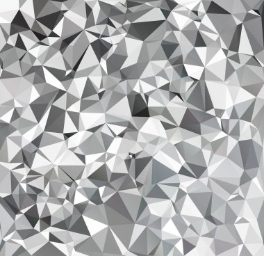 Siyah poligonal mozaik arka plan, yaratıcı tasarım şablonları