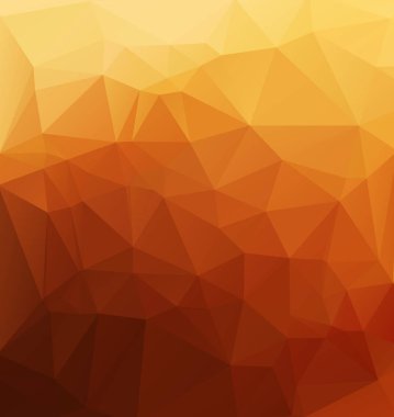 Turuncu poligonal mozaik arka plan yaratıcı tasarım şablonları