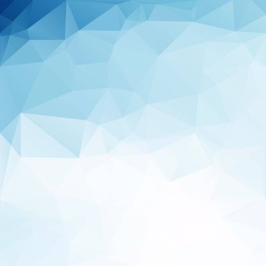 mavi çokgen mozaik arkaplan, yaratıcı tasarım şablonları