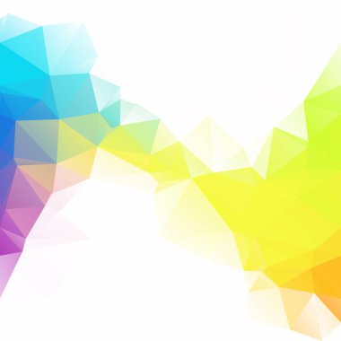 Renkli poligonal mozaik arka plan yaratıcı tasarım şablonları