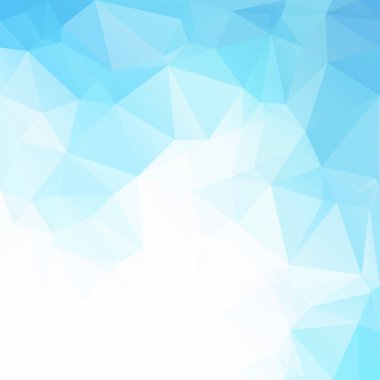 mavi çokgen mozaik arkaplan, yaratıcı tasarım şablonları