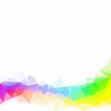 Renkli poligonal mozaik arka plan yaratıcı tasarım şablonları