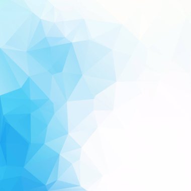 mavi çokgen mozaik arkaplan, yaratıcı tasarım şablonları