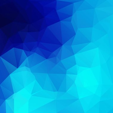 mavi çokgen mozaik arkaplan, yaratıcı tasarım şablonları