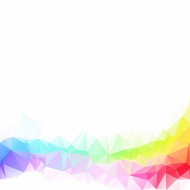 Renkli poligonal mozaik arka plan yaratıcı tasarım şablonları