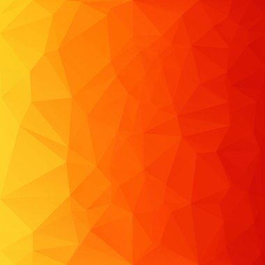 Turuncu poligonal mozaik arka plan yaratıcı tasarım şablonları
