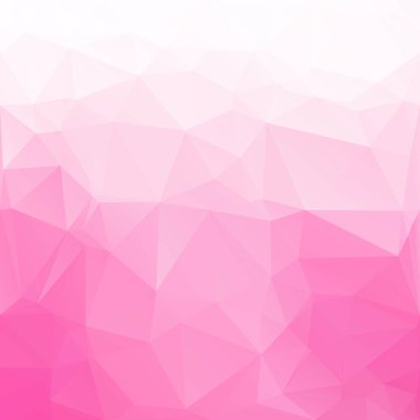 Pembe Çokgen Mozaik Arkaplan, Yaratıcı Tasarım Şablonları