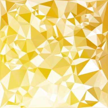 Sarı Çokgen Mozaik Arkaplan, Yaratıcı Tasarım Şablonları