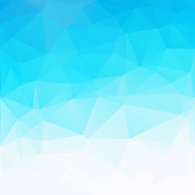 mavi çokgen mozaik arkaplan, yaratıcı tasarım şablonları