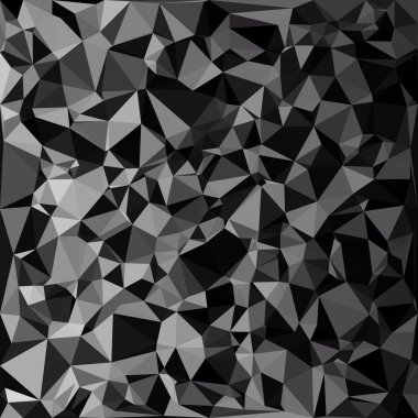 Siyah poligonal mozaik arka plan, yaratıcı tasarım şablonları