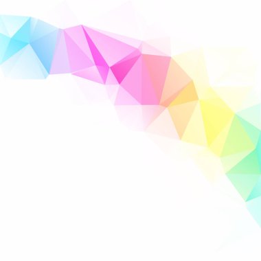 Renkli poligonal mozaik arka plan yaratıcı tasarım şablonları