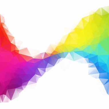 Renkli poligonal mozaik arka plan yaratıcı tasarım şablonları