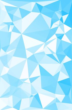 mavi çokgen mozaik arkaplan, yaratıcı tasarım şablonları