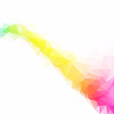 Renkli poligonal mozaik arka plan yaratıcı tasarım şablonları