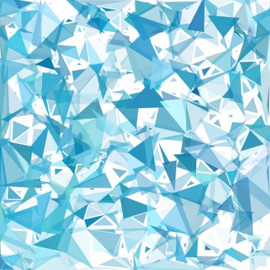 Mavi mola mozaik arka plan, yaratıcı tasarım şablonları