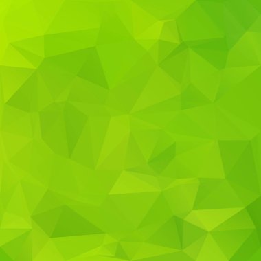 Yeşil Çokgen Mozaik Arkaplan, Yaratıcı Tasarım Şablonları