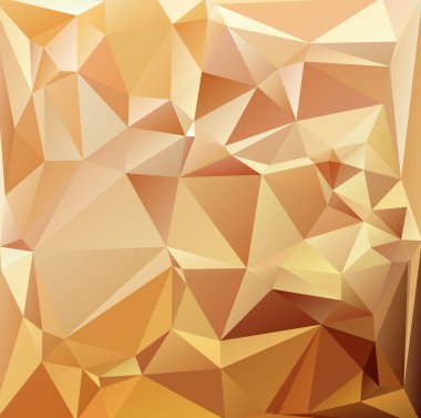 Sarı Çokgen Mozaik Arkaplan, Yaratıcı Tasarım Şablonları