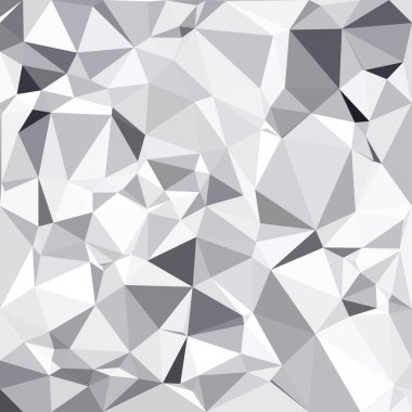Gri Beyaz Çokgen Arkaplan, Yaratıcı Tasarım Şablonları