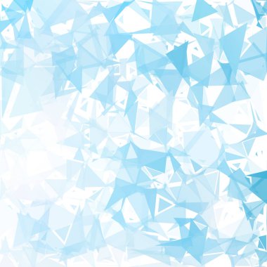 Mavi mola mozaik arka plan, yaratıcı tasarım şablonları