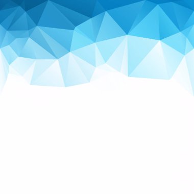 mavi çokgen mozaik arkaplan, yaratıcı tasarım şablonları