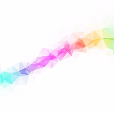 Renkli poligonal mozaik arka plan yaratıcı tasarım şablonları