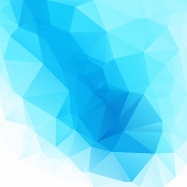 mavi çokgen mozaik arkaplan, yaratıcı tasarım şablonları