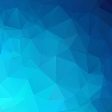 mavi çokgen mozaik arkaplan, yaratıcı tasarım şablonları