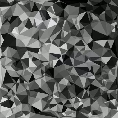 Siyah poligonal mozaik arka plan, yaratıcı tasarım şablonları