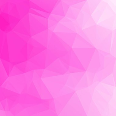 Pembe Çokgen Mozaik Arkaplan, Yaratıcı Tasarım Şablonları