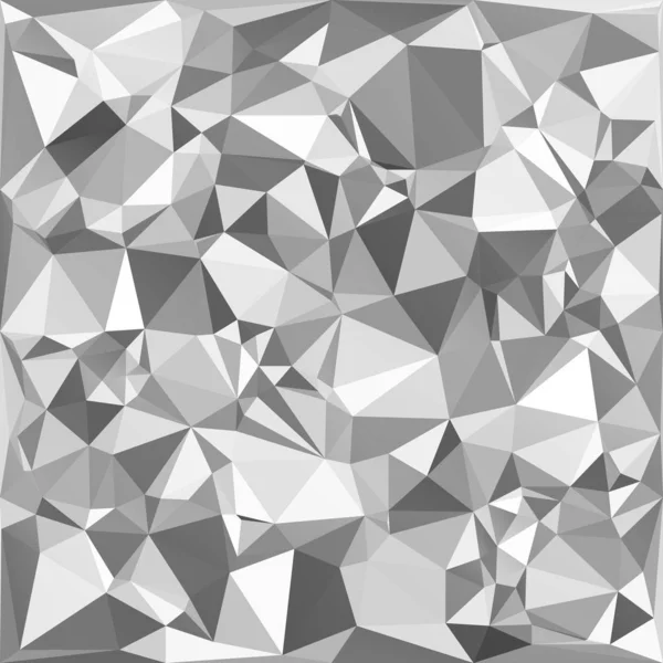 Серо Белый Многоугольный Фон Шаблоны Креативного Дизайна — стоковый вектор