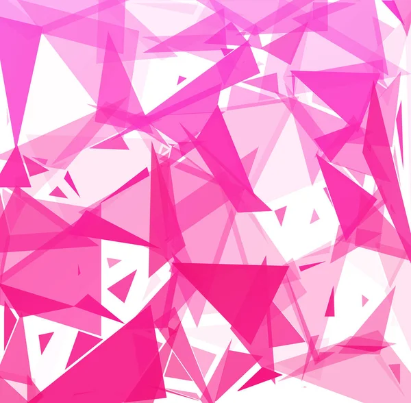 Růžový Break Mosaic Pozadí Kreativní Design Šablony — Stockový vektor