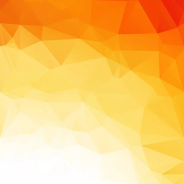 橙色的多边形马赛克背景 创意设计模板 — 图库矢量图片