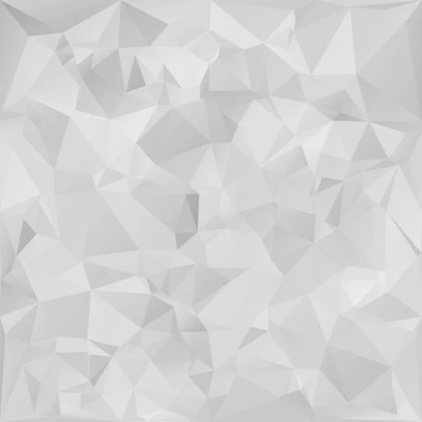 Gris Fond Polygonal Blanc Modèles Conception Créative — Image vectorielle