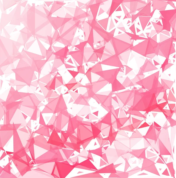 Rosa Romper Fondo Del Mosaico Plantillas Diseño Creativo — Vector de stock