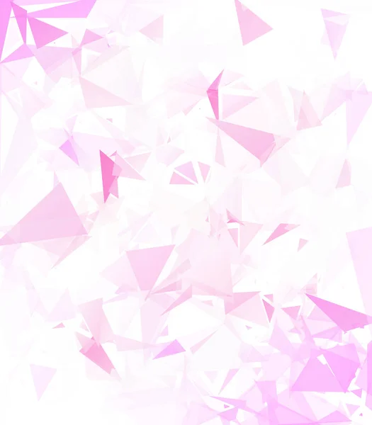 Pink Break Mosaic Background Creative Design Templates — Stock Vector