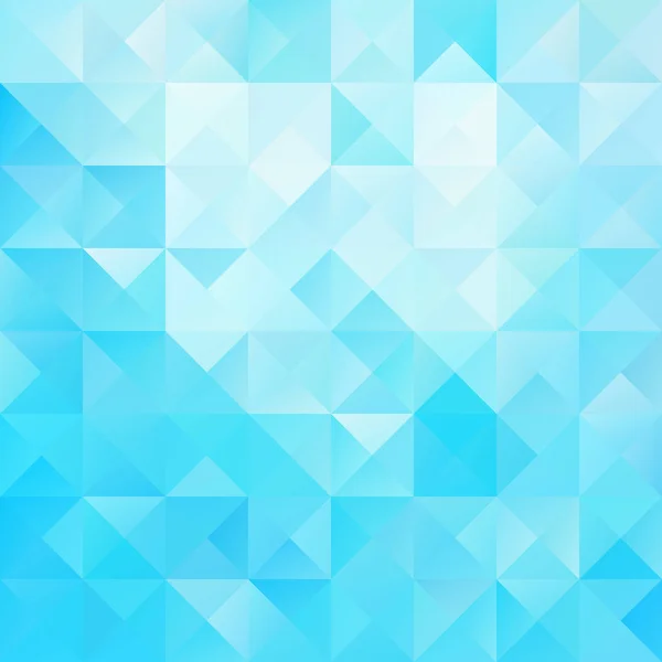 Blauer Grid Mosaik Hintergrund Kreative Design Vorlagen — Stockvektor