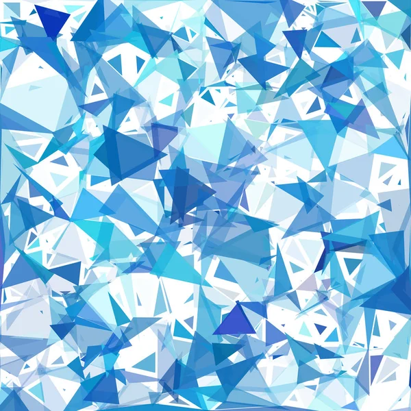 Fondo Mosaico Ruptura Azul Plantillas Diseño Creativo — Archivo Imágenes Vectoriales