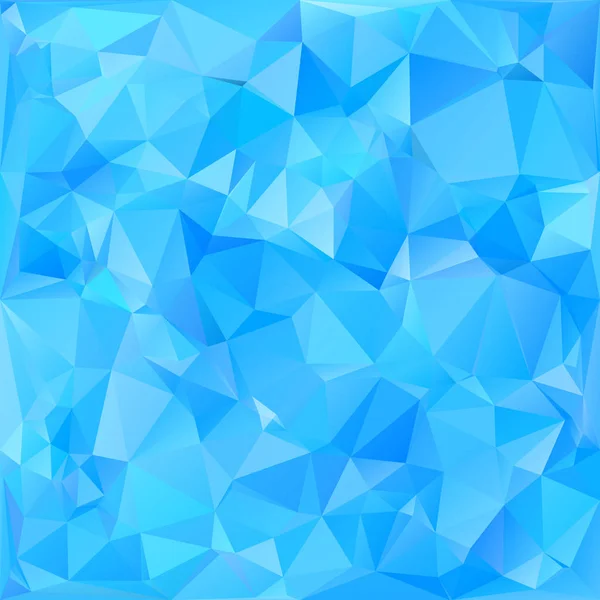 Blue Polygonal Mosaic Background Creative Design Templates — Stock Vector