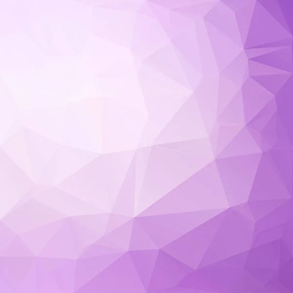 Fundo Mosaico Poligonal Roxo Modelos Design Criativo — Vetor de Stock