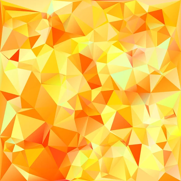 Orange Polygonaler Mosaik Hintergrund Kreative Design Vorlagen — Stockvektor