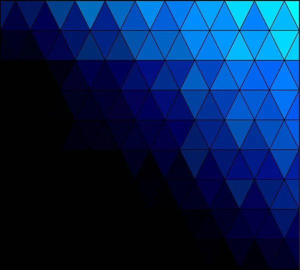 Fondo Mosaico Cuadrícula Cuadrada Azul Plantillas Diseño Creativo — Vector de stock