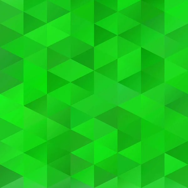 Mozaika Zelené Mřížky Pozadí Creative Design Šablony — Stockový vektor